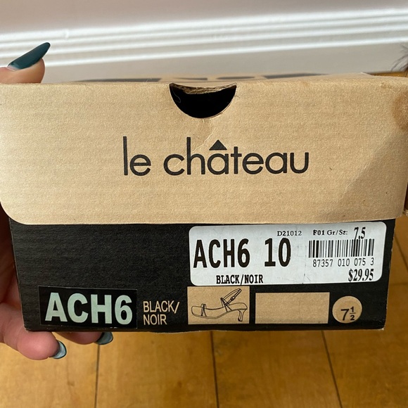 Le Chateau Square Toe Heels - Vintage - Picture 5 of 5